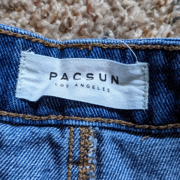 (PacSun) Hi Rise Festival Jean Shorts 25 - Picture 14 of 15